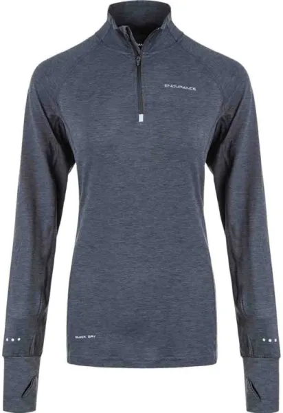 Endurance Canna V2 Melange Performance - Mellomlag - Dame - Svart - Størrelse 46